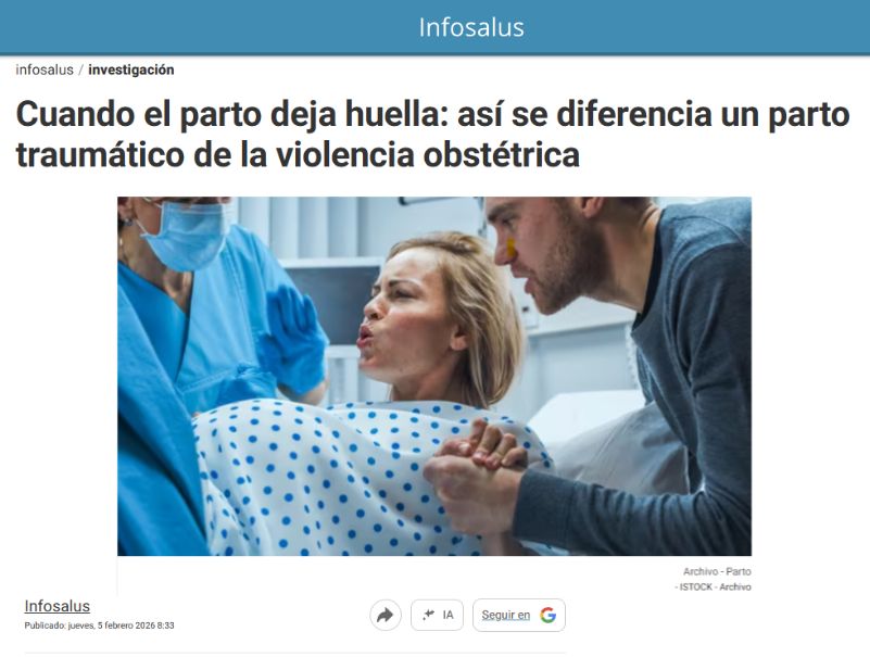 Cuando el parto deja huella: así se diferencia un parto traumático de la violencia obstétrica